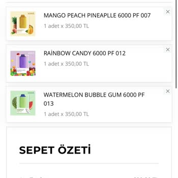 Aldığım Vozol Elektronik Sigara Yerine Parfüm Geldi