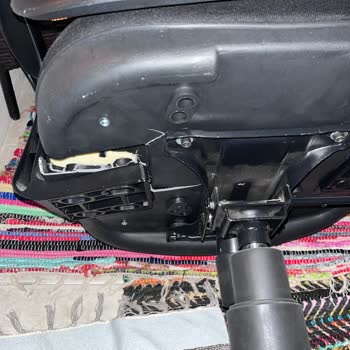 Koçtaş Evo Turuncu Ofis Sandalyesi 59x58x97 Kırıldı