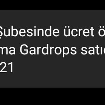 Gardrops Kargoya Vermek Artık Paralı