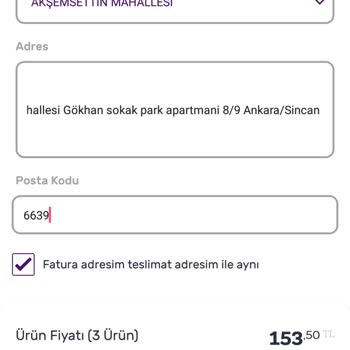 Gratis Online Siparişimi Kabul Etmiyor