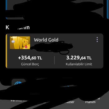 Yapı Kredi Kredi Kartı Nakit Avans Kısıtlaması