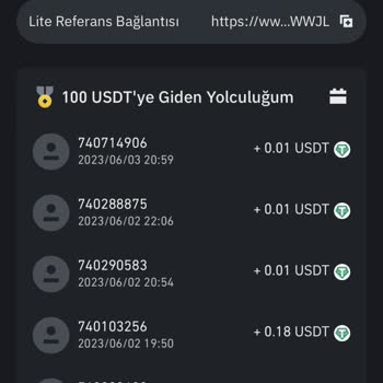 Binance 100$ Etkinliği Kampanya