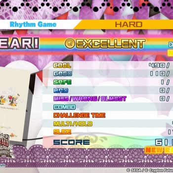 Sega.com Project Diva Megamix Şarkıda Perfect Almam Gerekirken Oyun Bilerek Kendini Dondurdu!