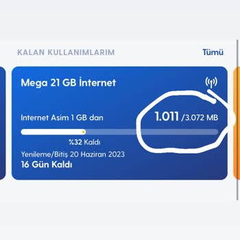 Turkcell 'de İnternet Aşım Sorumsuzluğu