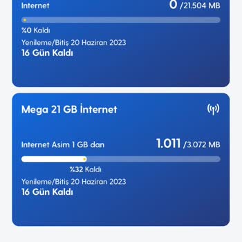 Turkcell 'de İnternet Aşım Sorumsuzluğu