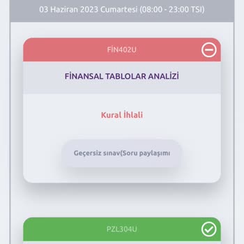Anadolu Üniversitesi Sınavımın Geçersiz Sayılması