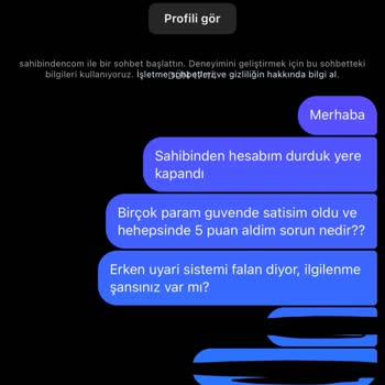 Sahibinden.com Haksız Ve Nedensiz Bir Şekilde Hesabımı İptal Etti