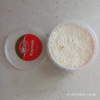 Eker Kaymak Küflü Çıktı Dikkat Dikkat