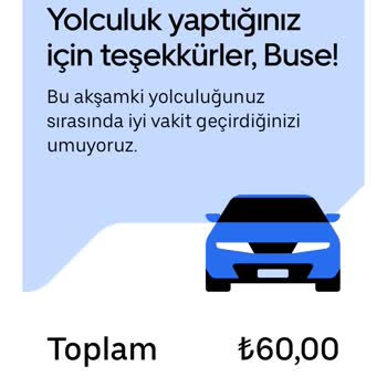 Uber Hem Nakit Hem De Kart İle Ödeme Aldı