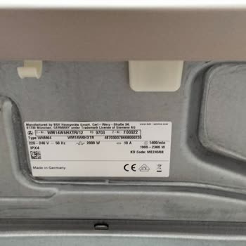 Siemens Ev Aletleri Çamaşır Makinesi Hayal Kırıklığı