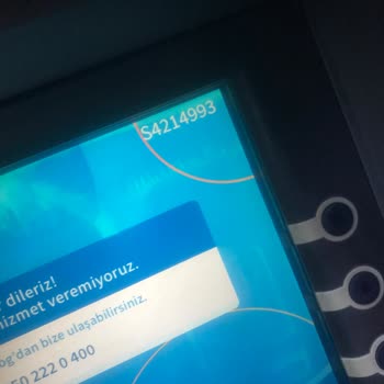 ATM Paramı Yuttu Halkbank'tan Şikayetçiyim.