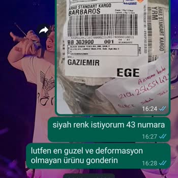 Blacksokak35 (Instagram) Ürün Değişim İstedim Fakat Gelmedi