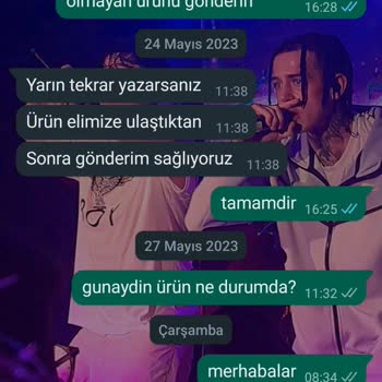 Blacksokak35 (Instagram) Ürün Değişim İstedim Fakat Gelmedi