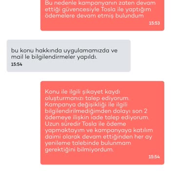 Tosla Spotify Ve Youtube.com Kampanyası İadesi