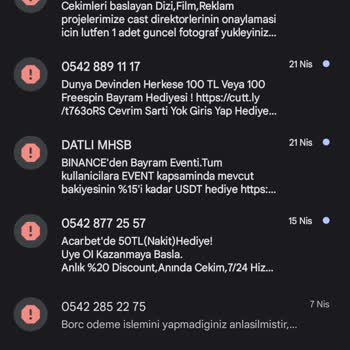 Turkcell Spam Mesajlar Ve Pazarlama Aramaları
