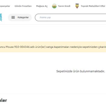 Epttavm'de Stokta Ürün Olmadığı Halde Ürün Varmış Gibi Gösteriliyor.