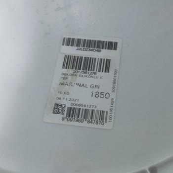 Polisan Marka Marjinal Gri Renk Duvar Boyası Kalitesiz