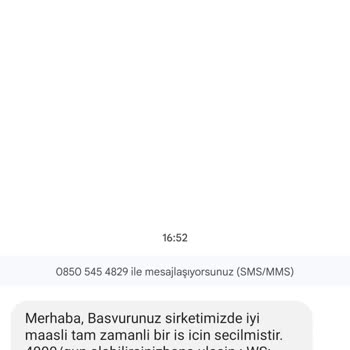 Telefonuma 0850 545 48 29 Dan Gelen Mesajla Hiçbir Alakam Yoktur.