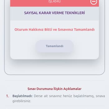 Anadolu Üniversitesi A. Ö. F. Çevrim İçi Sınav Sistemi