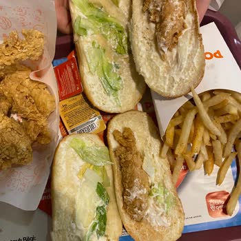 Popeyes Görseldeki Ürünler İle Farklılık Göstermesi