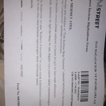 Lotto Markalı Ayakkabı Yırtıldı