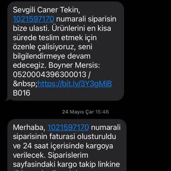 Boyner Ürünüm Elime Ulaşmadı!