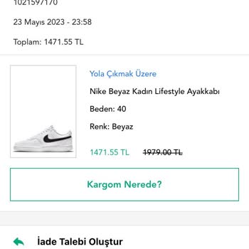 Boyner Ürünüm Elime Ulaşmadı!