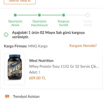 Trendyol Siparişim 34 Gündür Gelmedi