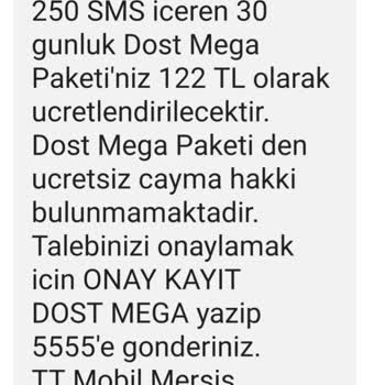 Bimcell Dost Mega Paketimi Yenileyemiyorum