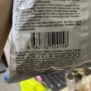 Patos Cips İçinden Çıkan Cisim
