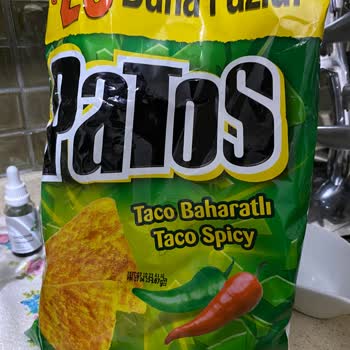 Patos Cips İçinden Çıkan Cisim