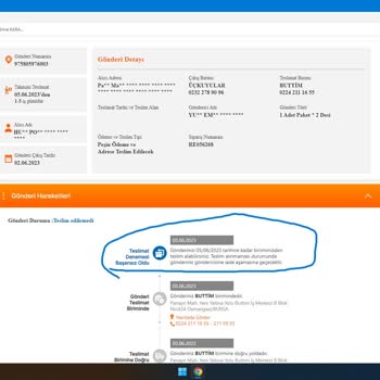 Viscofoam Teslim Alınamayan İade Kargo