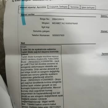 Kelebek Mobilya Ürün Mağduriyetinin Giderilmemesi