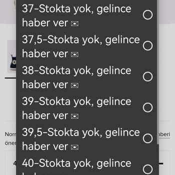 Converse Ayakkabının Stoğu Uzun Süredir Yok