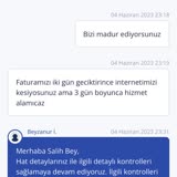 TurkNet İnternet Mağduriyeti İlgisizlik