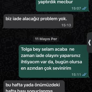 Megaparca.com Megaparça Kabul Etmesine Rağmen Para İade Yapmaması