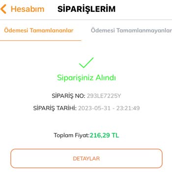 My Love Butik Mylove Butik Siparişiniz Alindi