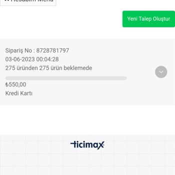Altınsefa (altinsefa.com.tr) Altinsefa Hacamat Kupası Kargoya Verilmedi Para İadem Onaylanmadı