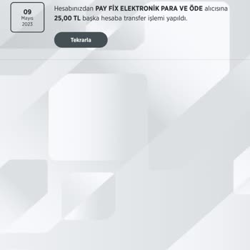 PayFix Paranın Yatırılmaması Ve Bilgilerimin Alınması