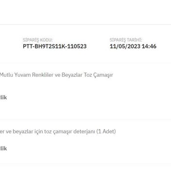 Mir Temizlik Satıcısından Alınan Ürünlerin İadesiyle İlgili Mağduriyetim