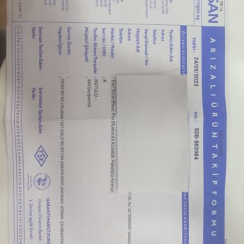 Tesan Ttec Soundbeat Pro Distribütör Onarım Yapmadan Geri Gönderdi