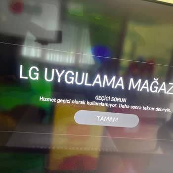 LG TV Uygulama Güncellemiyor