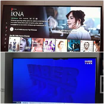 Vestel 55 İnch TV Leke