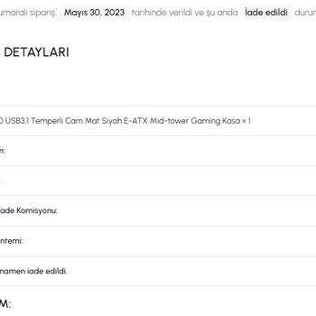 Pckolik.com Stok Mağduru