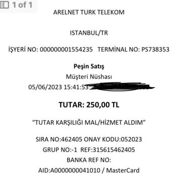 Türk Telekom Beşiktaş Mağazası Devir İşleminde 250TL Aldı!
