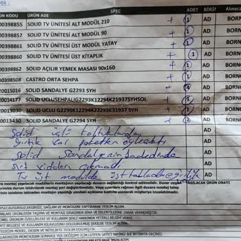 Doğtaş Mobilya Satış Sonrası Hizmet Ve Bilgi Eksiği