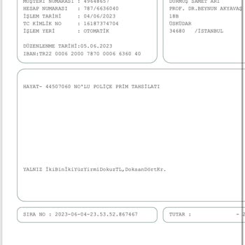 Garanti BBVA Poliçe İptalinin Yapılmaması