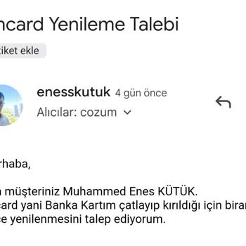 Enpara Banka Kartı Yenileme Sorunu