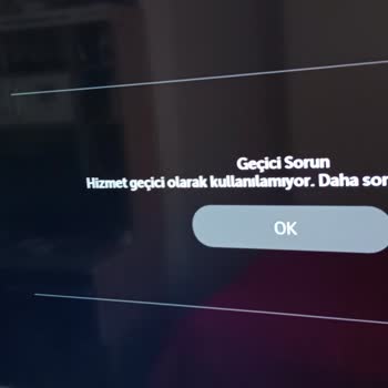 Sunny Hizmet Geçici Olarak Kullanılamıyor Hatası