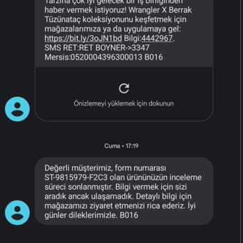 Boyner Hatalı Ayıplı Mal